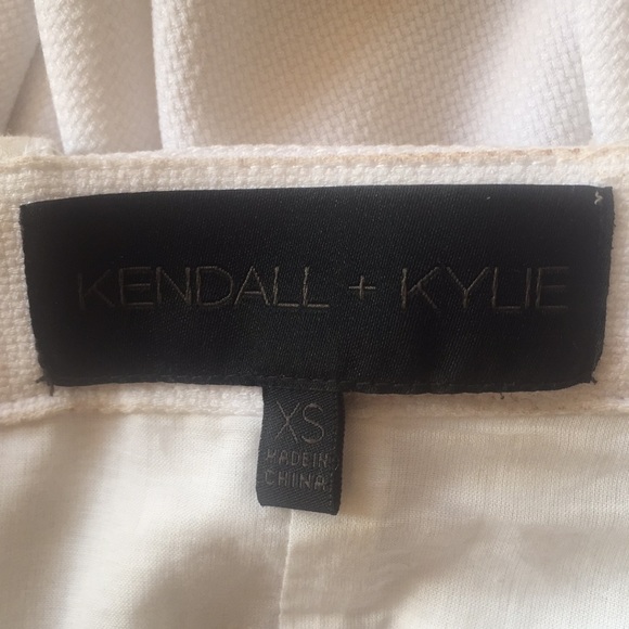 Kendall & Kylie -Cross Front white midi dress size XS/2. - Picture 5 of 5